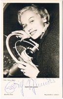 Edith Schneider 1919-2012 Autogramm Vintage Foto 9x14cm