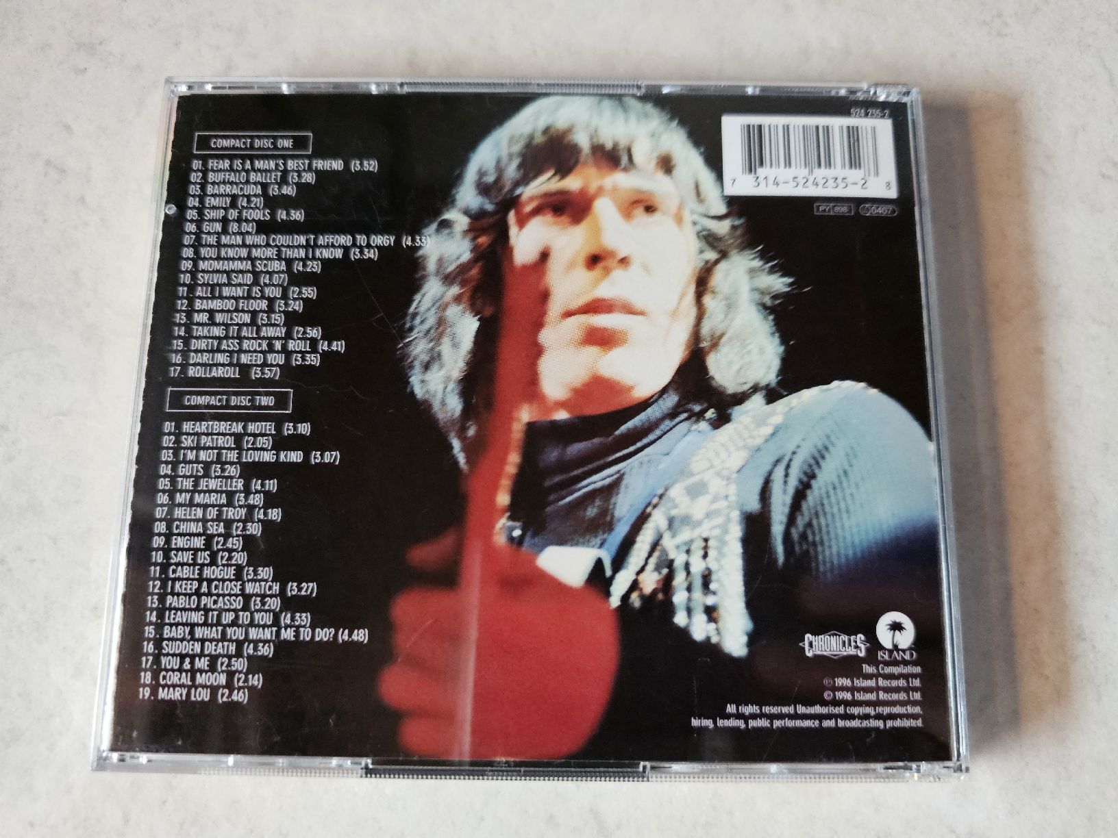 CD: John Cale  -  The Island Years  /  2 CD's – Usato da Schneisingen venduto da backstore24 1