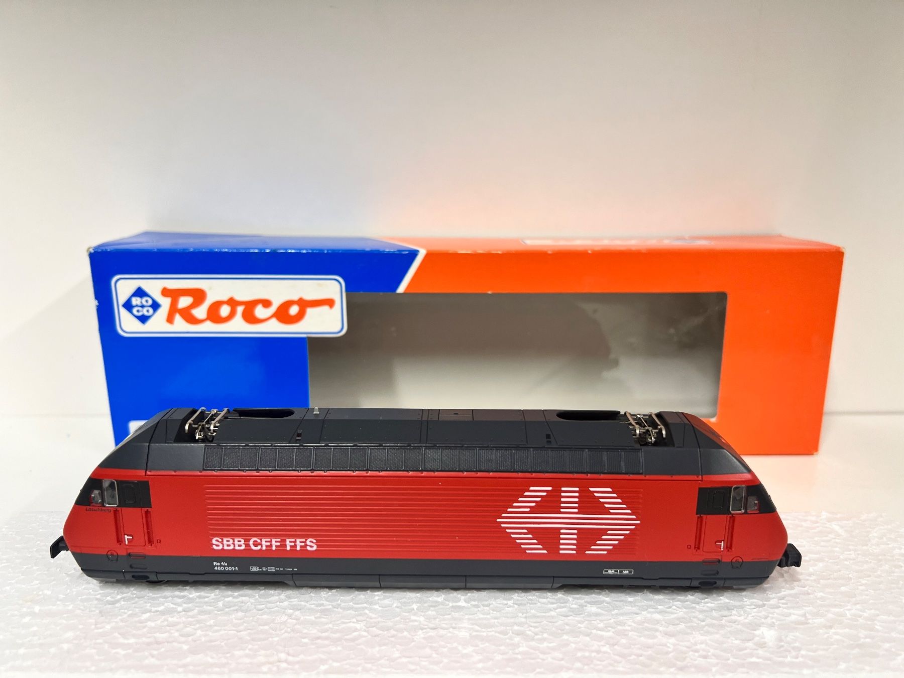 Roco Modellini di ferrovie: Roco 43655 HO SBB Re 460 Digital – Usato da Geroldswil venduto da TopTrain54