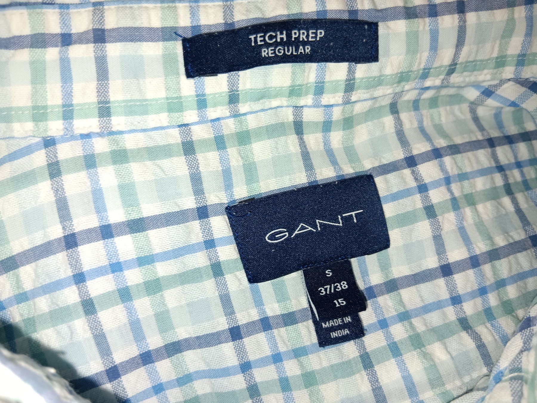 Gant Camicie: GANT Chemise / Hemd TECH PREP REGULAR taille / Grosse S – Usato da Cossonay-ville venduto da Super-Price-Quality 9