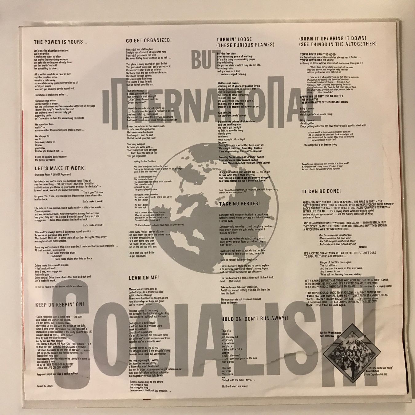 Schallplatten: Redskins - Neither Washington Nor Moscow... – Gebraucht aus Aesch BL von BlueMusicRecords 3