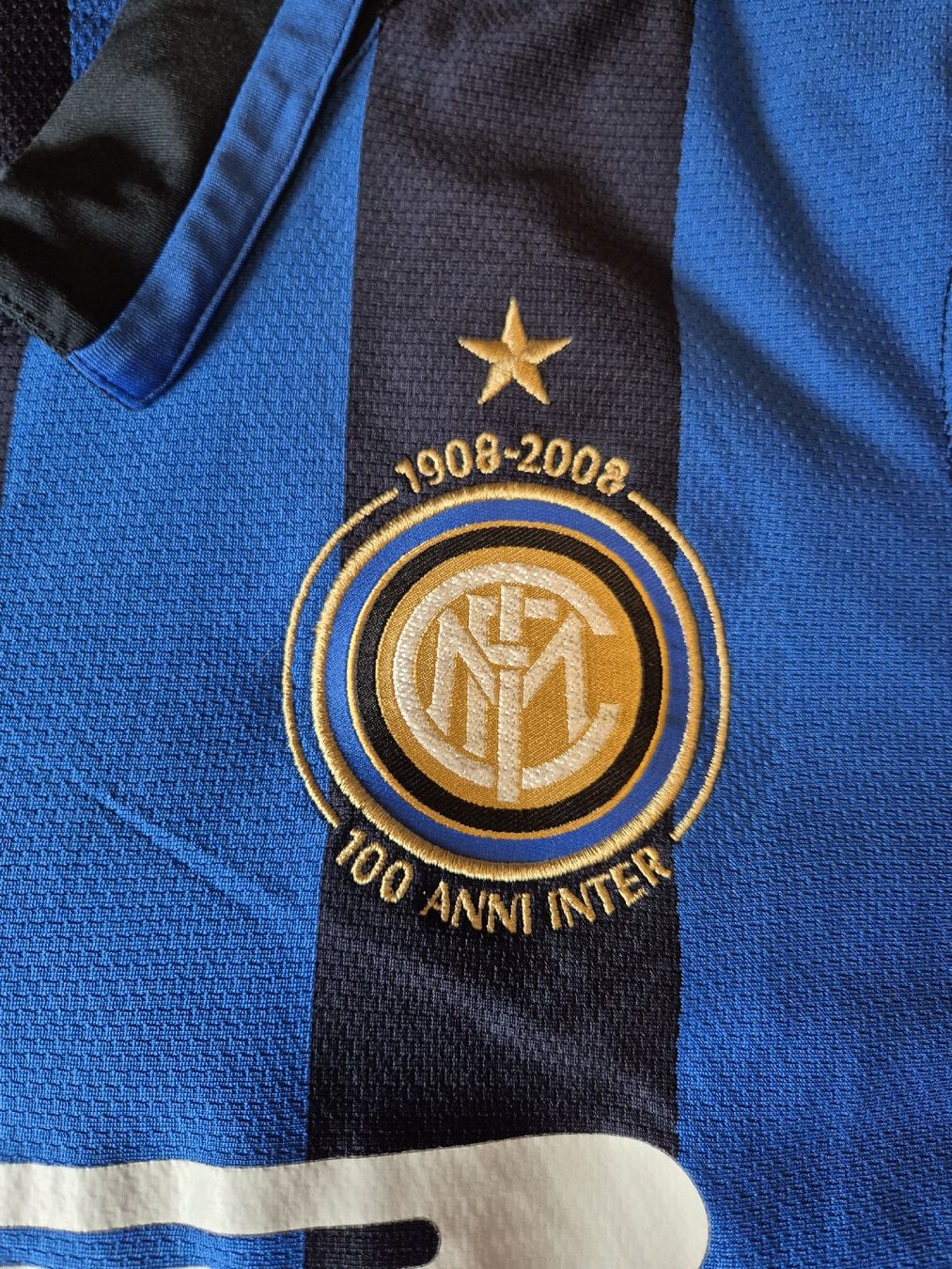 Nike Leibchen & Hosen: Inter 07/08 Centenario Trikot Heim #4 Zanetti Original - M – Gebraucht aus Birr von Hombrero 5