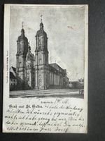 AK 1900 St. Gallen fleckig gelaufen (G3616)