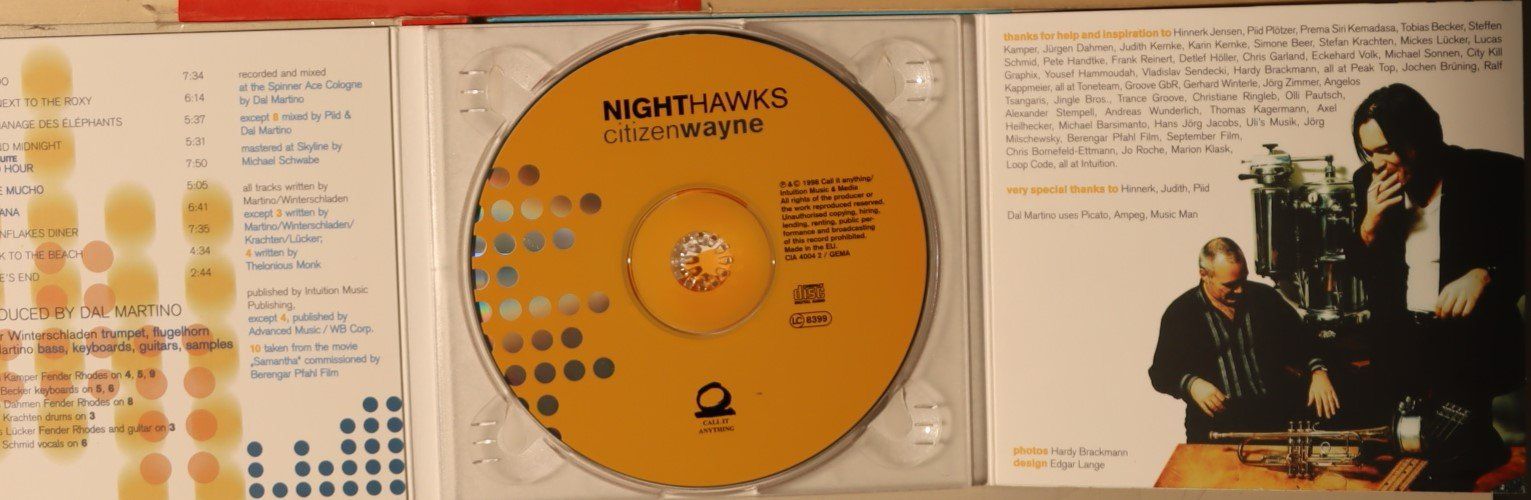 CD: Nighthawks – Citizenwayne – Usato da Luzern venduto da CONTENTI 1