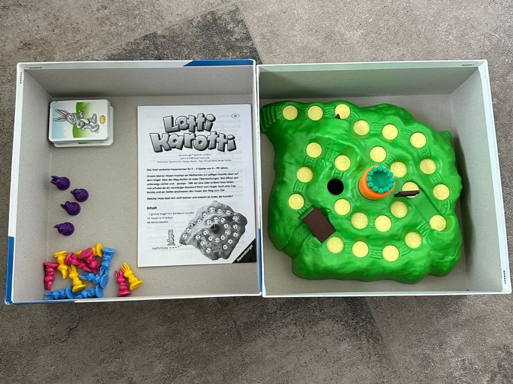 Ravensburger Lotti Karotti társasjáték - Klasszikus családi játék a