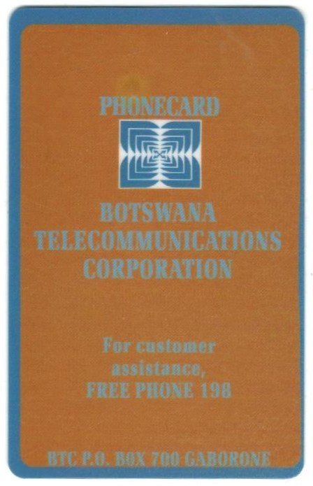 Telefon- & Taxkarten: Telefonkarte Botswana Korbflechter – Gebraucht aus Zürich von Tolima194 1