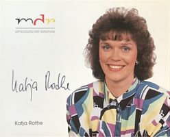 Katja Rothe Autogramm signiert Foto 10x15cm