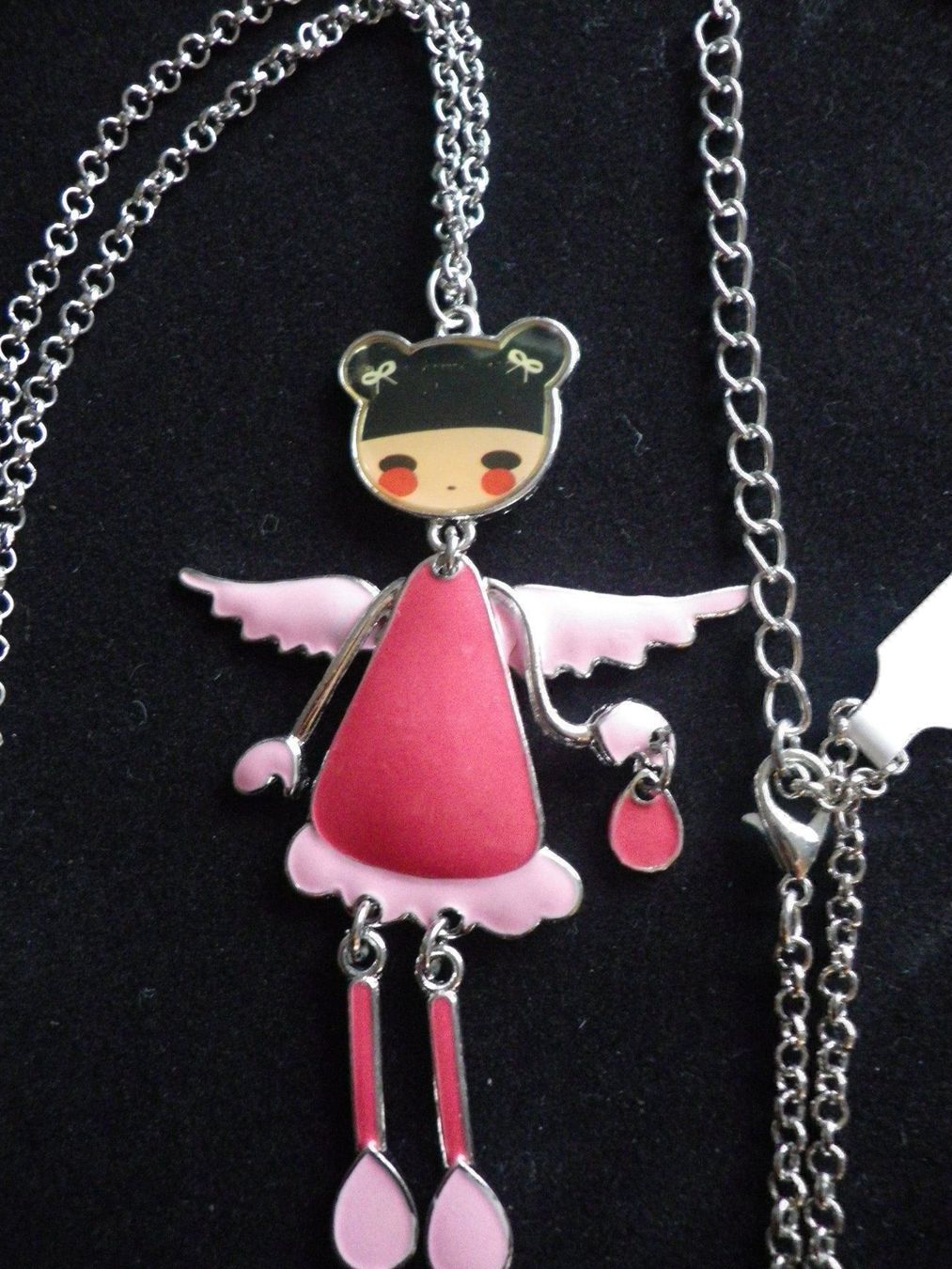 Catenine: Lustige Manga - Engel - Kette – Nuovo (secondo la descrizione) da Reinach BL venduto da Annodomini 2