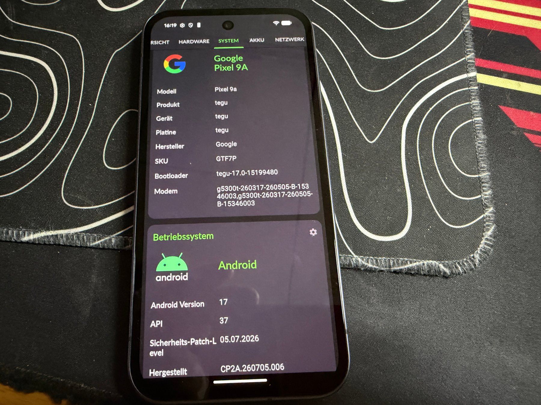 Google Handys / Smartphones: Google Pixel 9a 128Gb#48 – Gebraucht aus Au SG von bah_6f5w 7