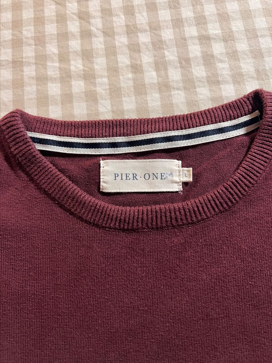 Maglioni & Felpe: Herren Pullover Pier One bordeaux – Usato da Bern venduto da mat_9mnr 1