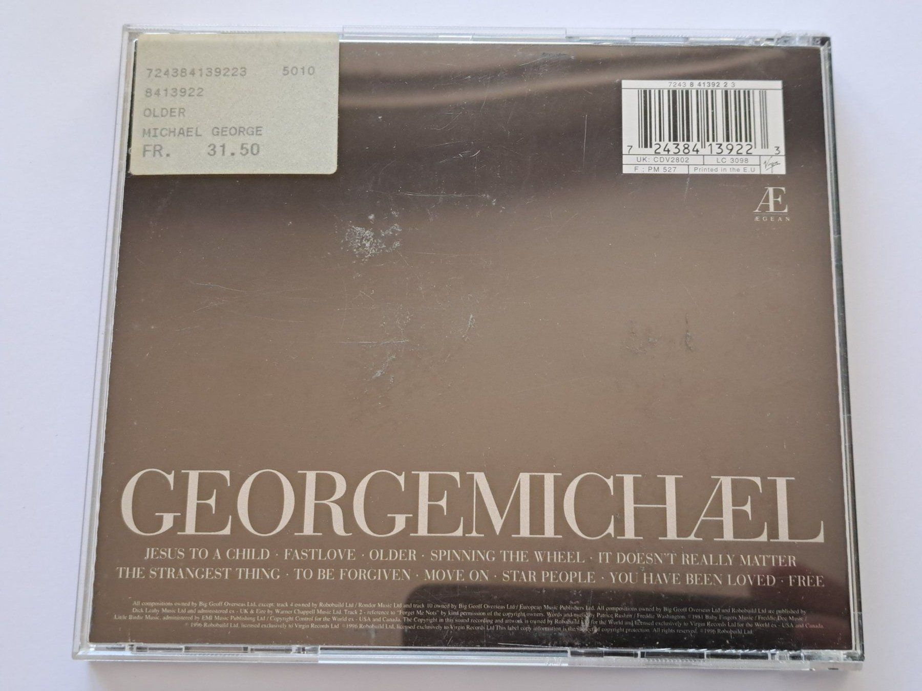 CDs: Cd Georges Michael - Older – Gebraucht aus Pully von bro_n52j 1