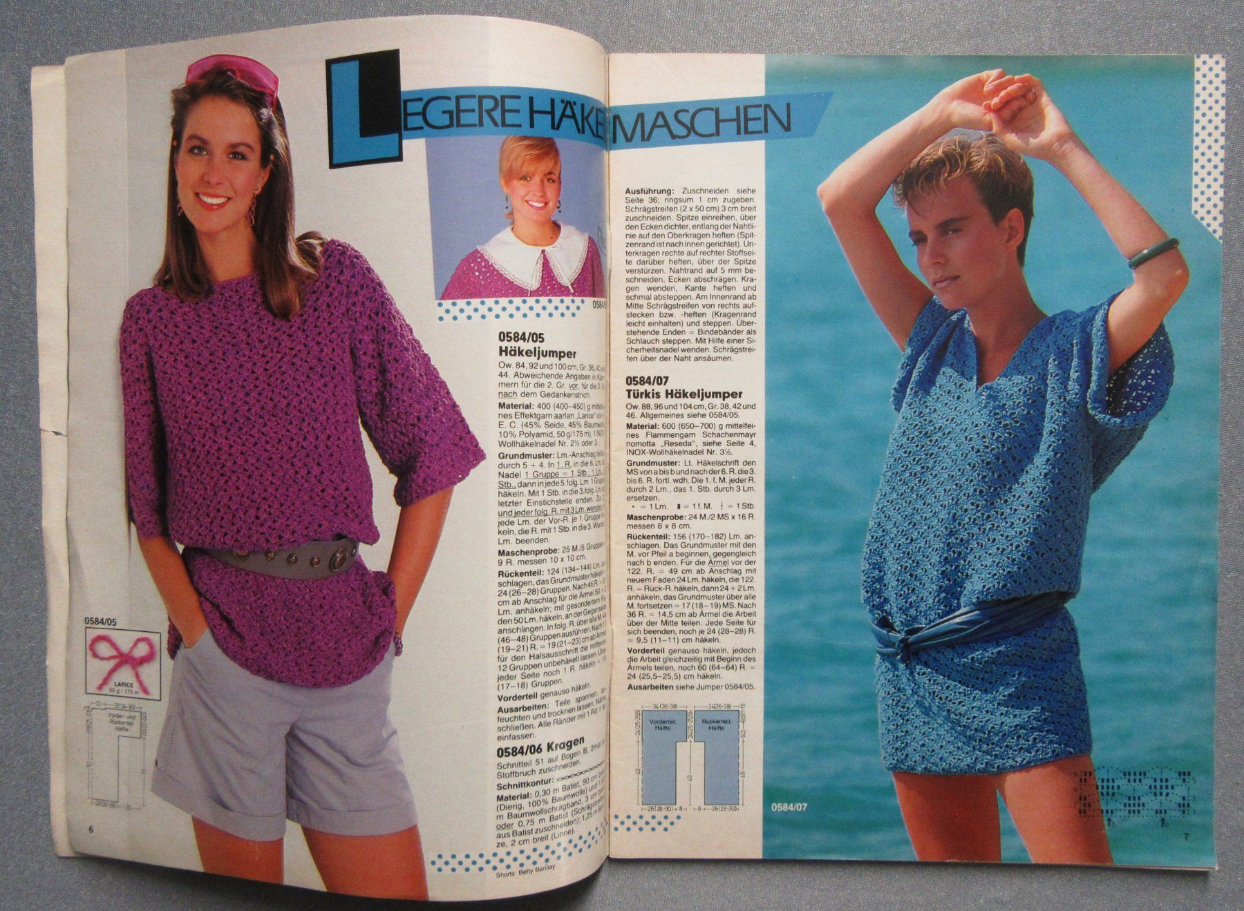 Zeitschriften & Magazine: Anna burda - Spass an Handarbeiten - Pullis & Blusen - 1984 – Gebraucht aus Auenstein von Padabimbim 2