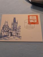 Carte postale de Prague, Exposition philatélique 1988.