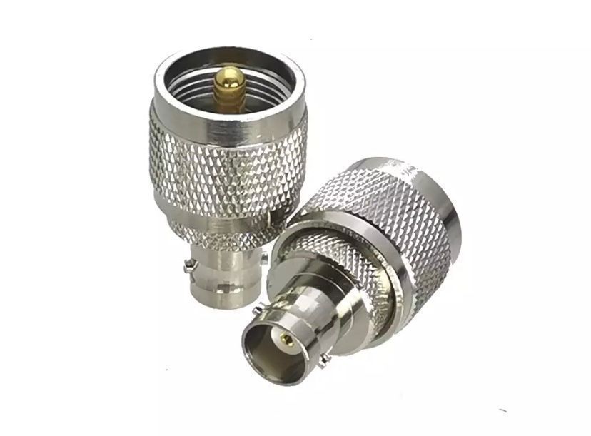 Radiocomunicazione: CB-/Ham Adapter PL-Stecker zu BNC-Buchse – Nuovo e nell'imballaggio originale da St. Gallen venduto da Radiomania-Schweiz