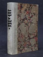 EMANUEL STICKELBERGER,DER KAMPF MIT DEM TOTEN,MIT BRIEF,1922
