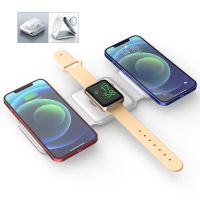 Chargeur pliable 3 en 1 pour iphone 14 airpods support watch