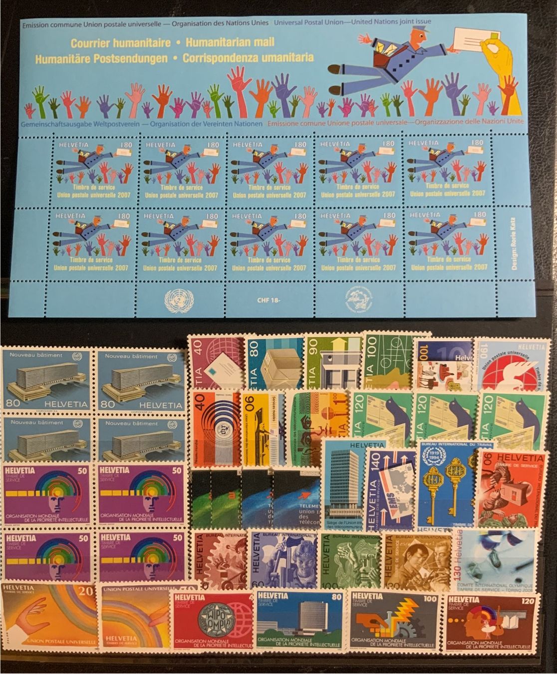 Tutti i francobolli: Postfrische Aemter Marken ** CHF 50.90 – Nuovo (secondo la descrizione) da Füllinsdorf venduto da Morchi