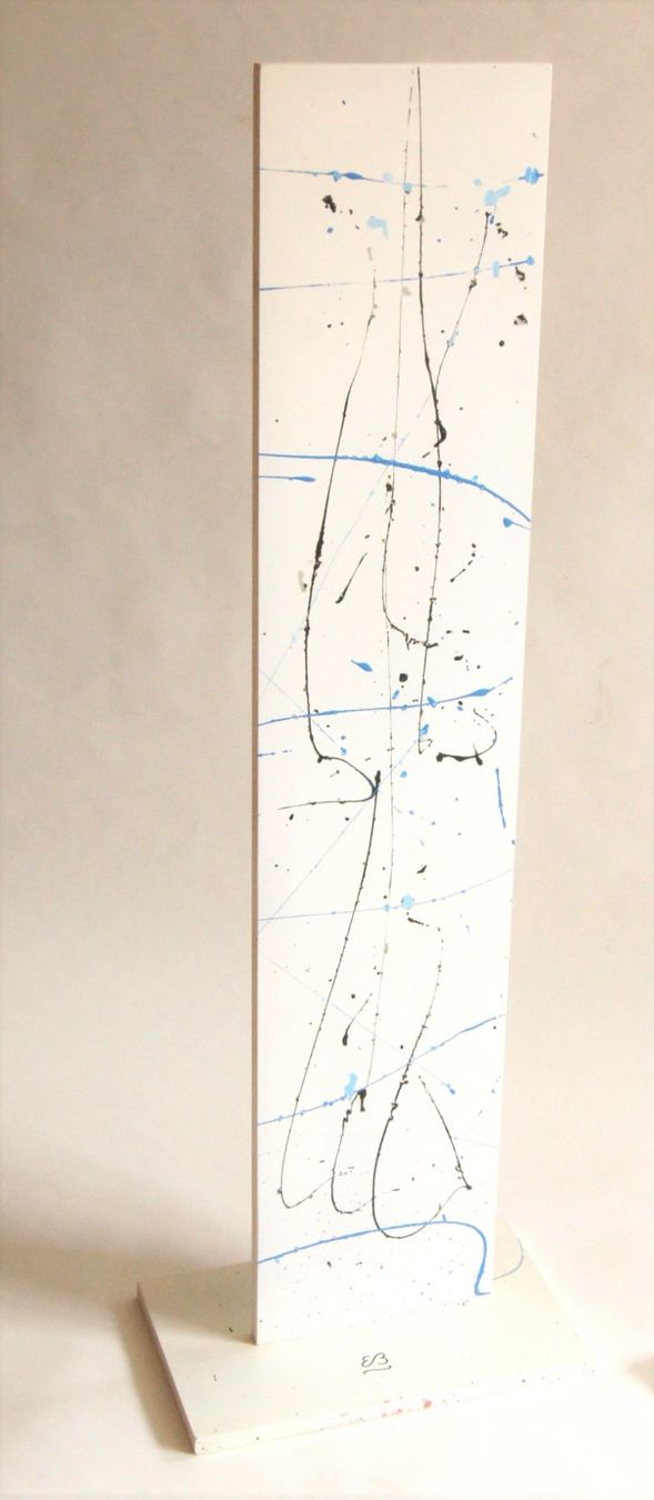 Sculture & Statue: Grosse Stele: Why? – Usato da Fribourg venduto da erw_68dx