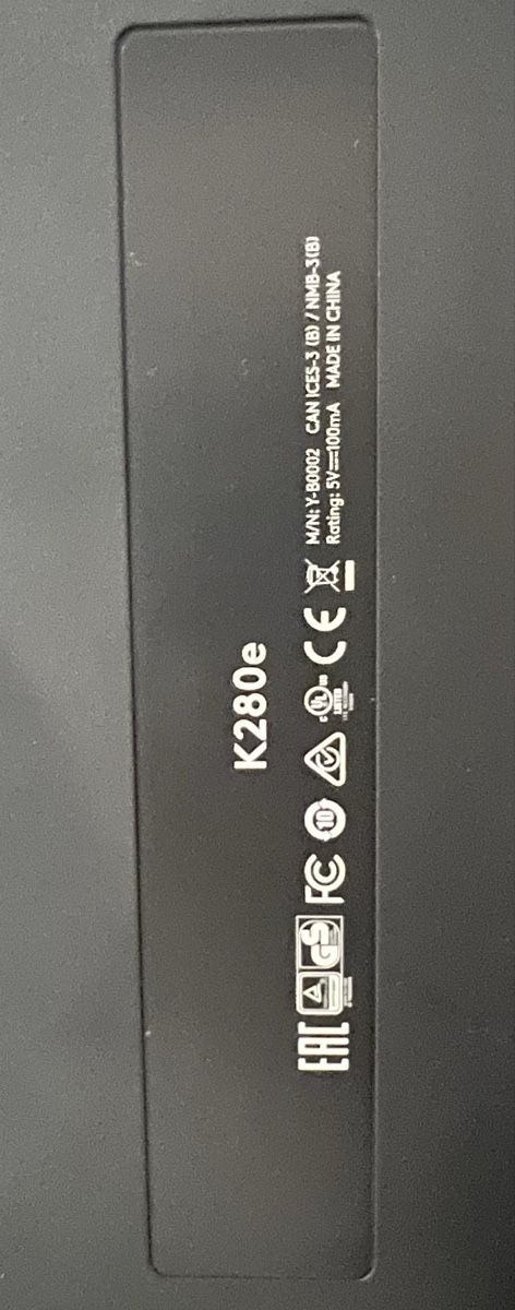 Logitech Tastaturen: Logitech K280e (EN) Corded Keyboard – Gebraucht aus Basel von vxe_fyk8 1