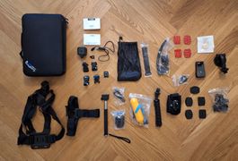 GoPro Hero 4 Session (camera + accessories)