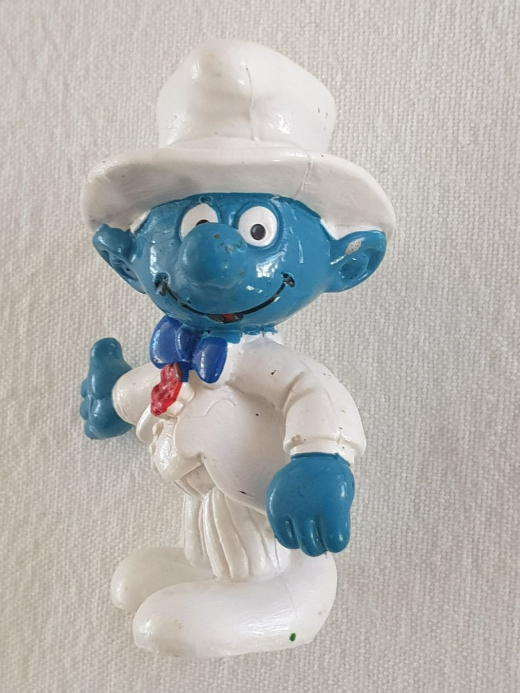 Schleich Statuette: Schlumpf - Bräutigam – Usato da Mörschwil venduto da spirspi 2