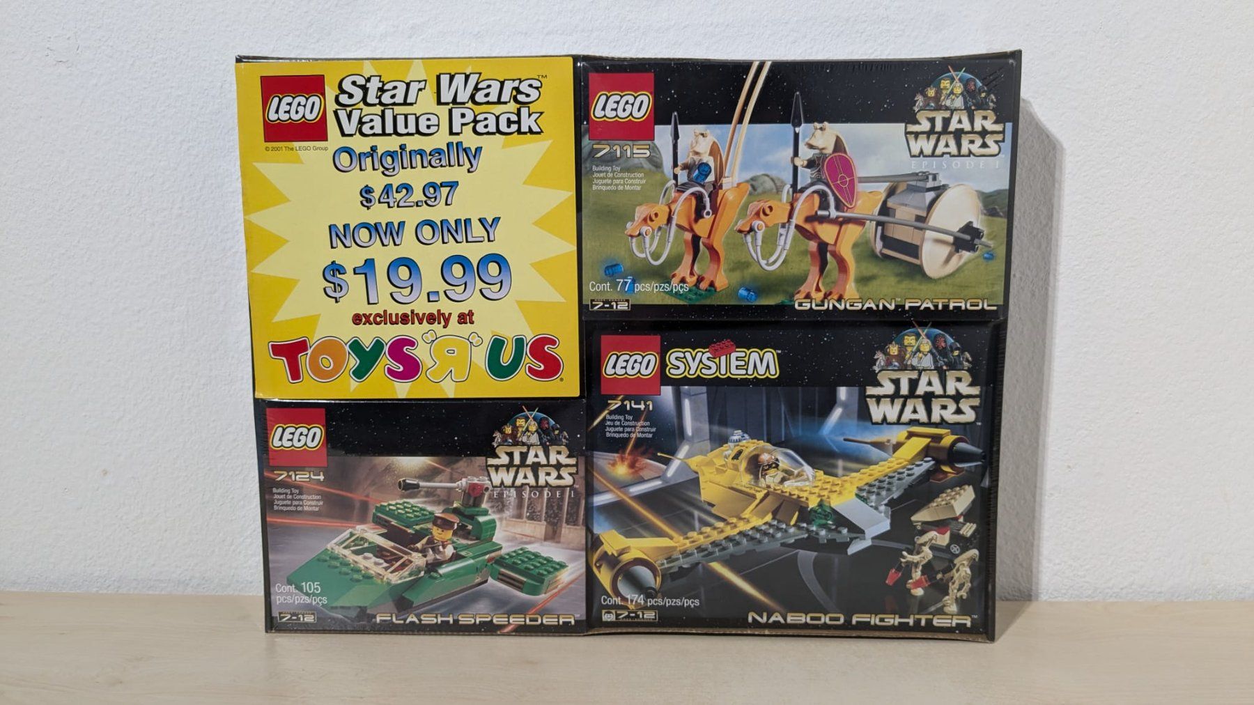 Lego Giocattoli: Lego Star Wars 65028 - Value Pack 3 in 1 – Nuovo e nell'imballaggio originale da Hergiswil NW venduto da ToysandMore