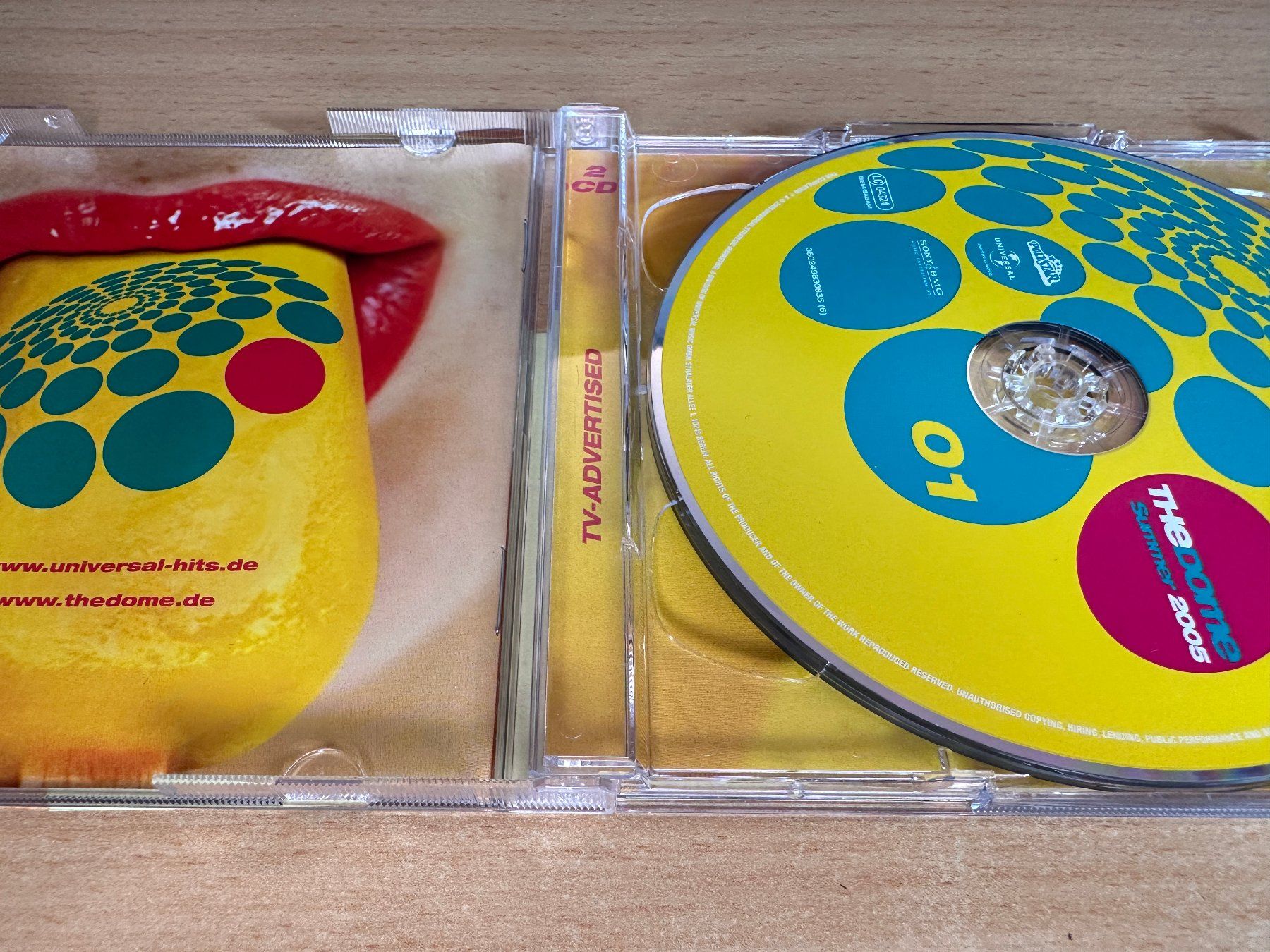 CD: Various – The Dome Summer 2005 - 2 CD – Usato da Rikon im Tösstal venduto da Alpenmutz 2