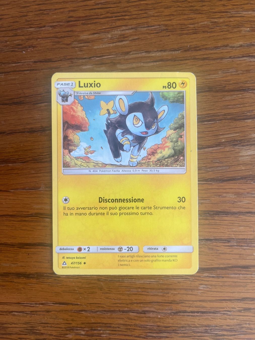 Pokémon Carte collezionabili: Carte Pokemon Luxio - Ultra Prism - IT – Usato da Vernayaz venduto da Darkfrost