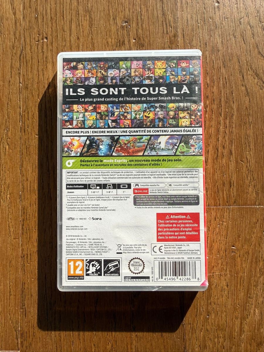 Nintendo Giochi: Super Smash Bros. Ultimate / Nintendo Switch  – Usato da Läufelfingen venduto da Seraphim13 1