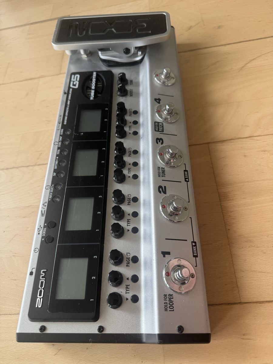 Zoom Musikinstrumente: Zoom G5 Multieffektgerät Gitarre – Gebraucht aus Winterthur von Daetister 1
