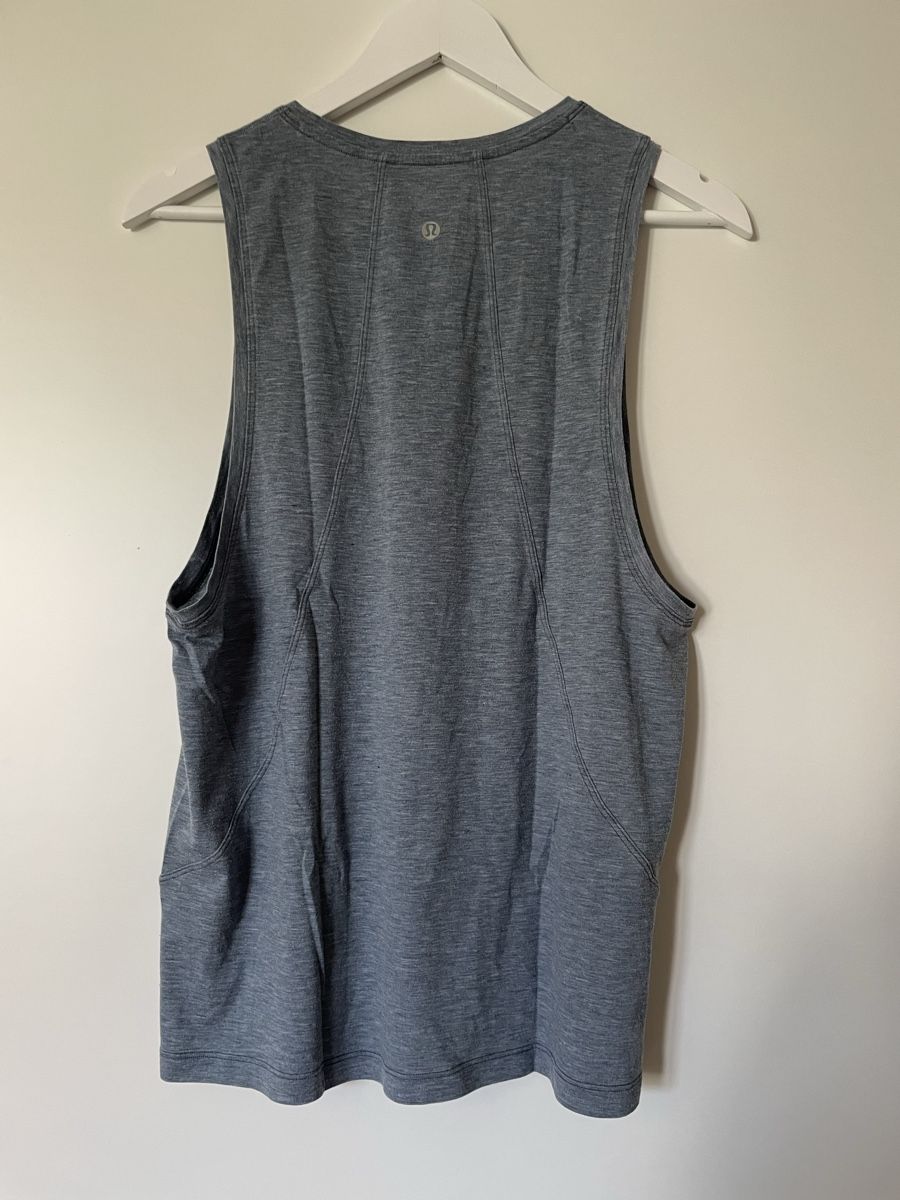 Lululemon Top: lululemon tanktop hellblau-meliert grösse m – Usato da Hettlingen venduto da Gaborrelli 1