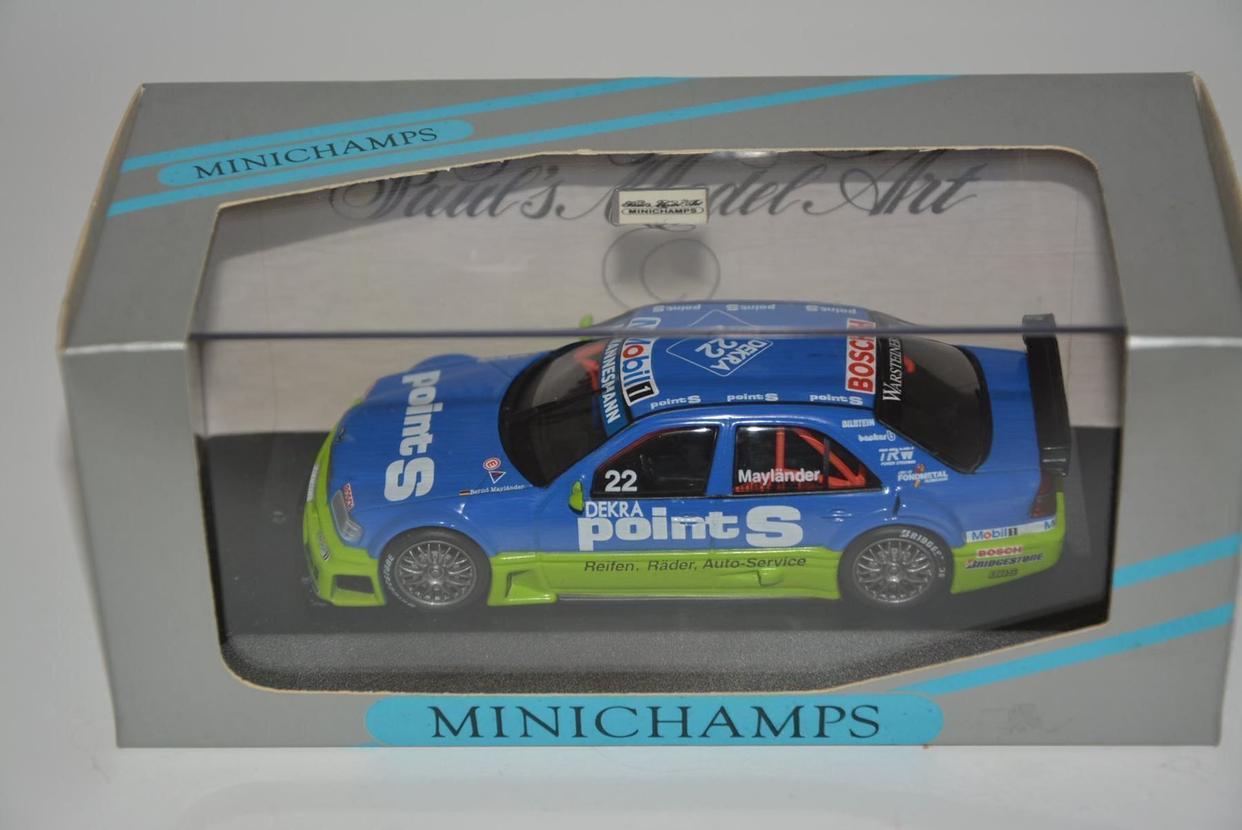 Mercedes-Benz Modellini d'auto: Mercedes Benz C-Class DTM 1996  , 1:43 – Nuovo e nell'imballaggio originale da Goldach venduto da Feivel9