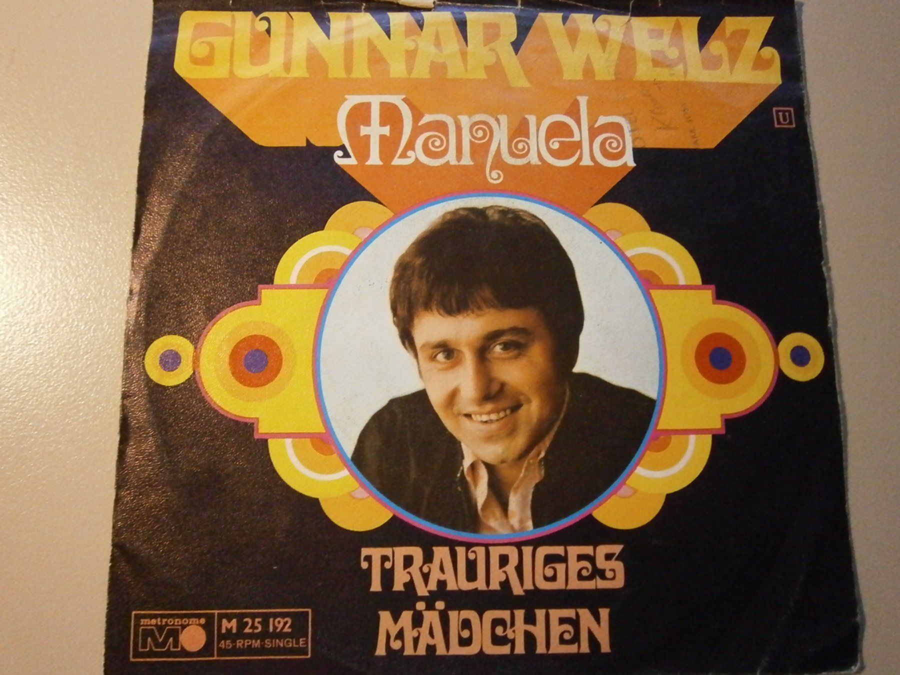 Dischi in vinile: Vinyl-Single Gunnar Welz - Manuela – Usato da Langenthal venduto da Modo39