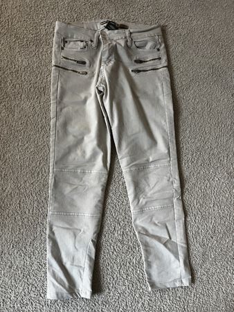 Coole Jeans zum Austragen, Beige, Gr. S