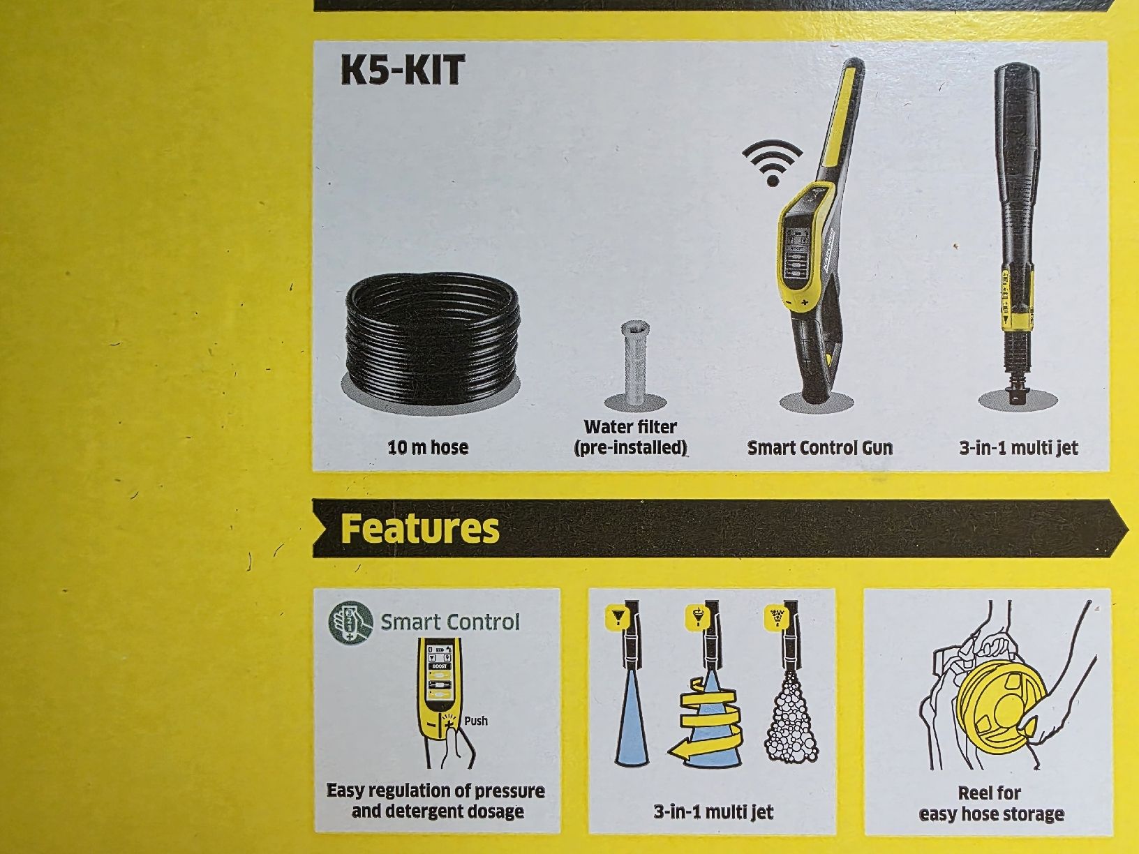 Kärcher Nettoyeurs à haute pression: Kärcher K5 Smart Control haute pression – Neuf avec emballage d'origine à Prez-vers-Noréaz par Bogh15 1