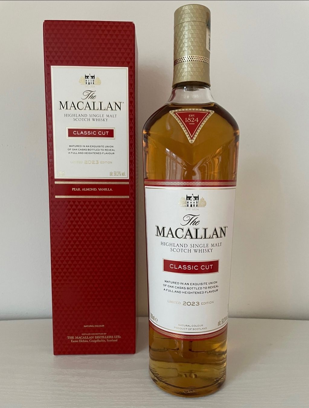 Macallan Bevande alcoliche: Macallan Classic Cut 2023 – Nuovo e nell'imballaggio originale da Saxon venduto da Hatlia_Shop
