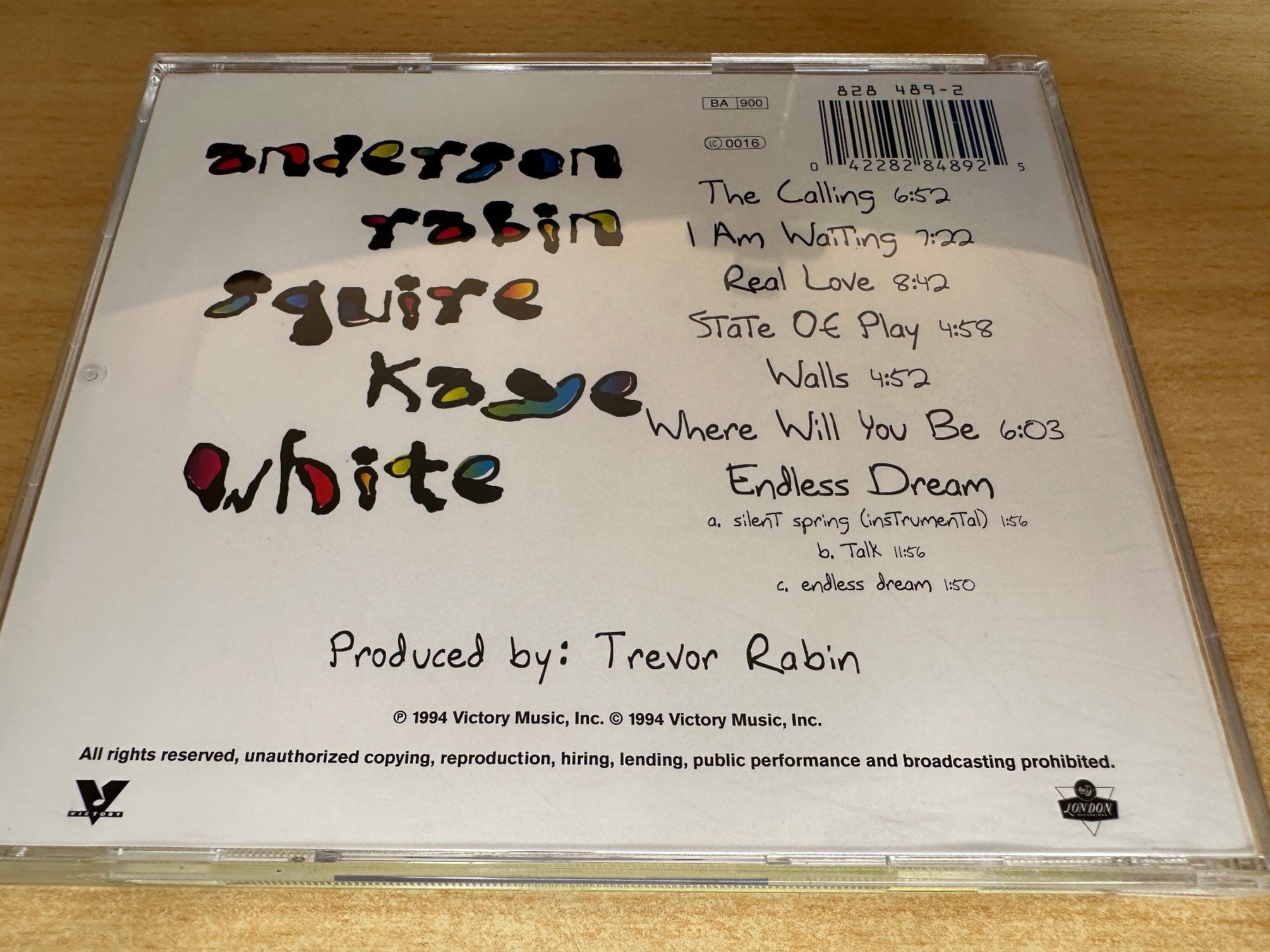 CD: R6 Yes – Talk – Usato da Rikon im Tösstal venduto da Alpenmutz 1