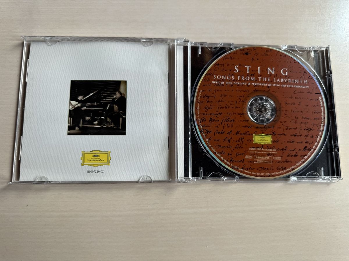 CD: Sting - Songs from the Labyrinth - CD – Usato da Oberried Brienz venduto da Chyara 2