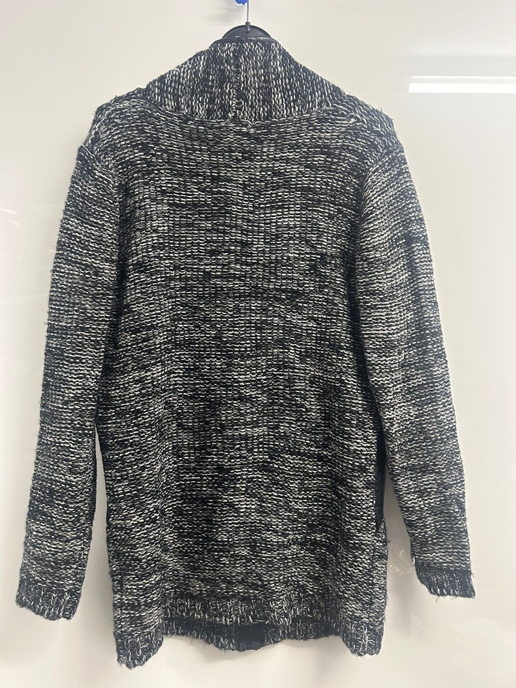 Giacche: Strickjacke lang oversized grau meliert 1 Size Neu – Nuovo e nell'imballaggio originale da Regensdorf venduto da Spyke55 2