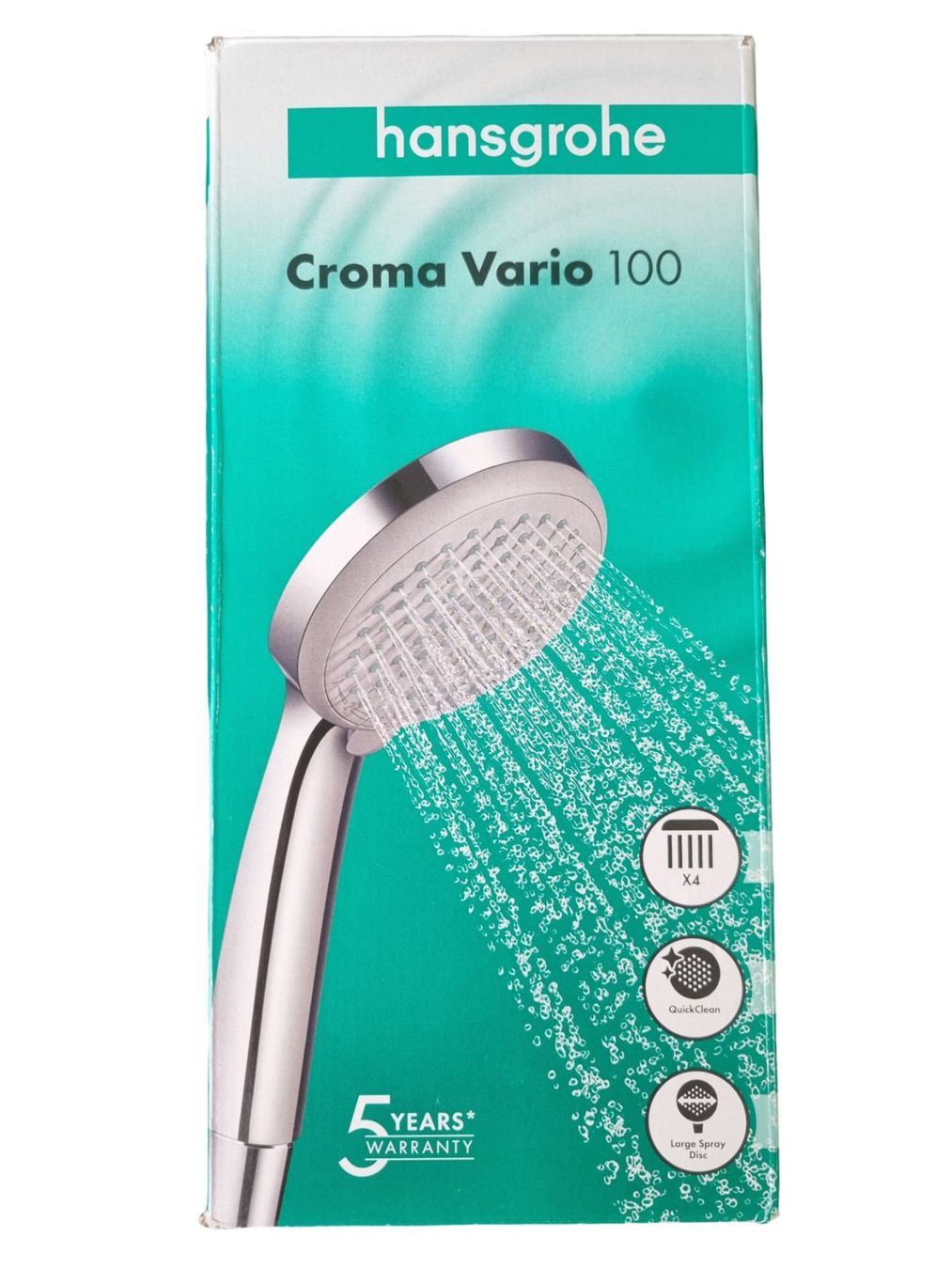 Hansgrohe Soffioni doccia: HANSGROHE Duschkopf Croma Vario 100 – Nuovo (secondo la descrizione) da Wangen b. Olten venduto da Restwert_Wangen