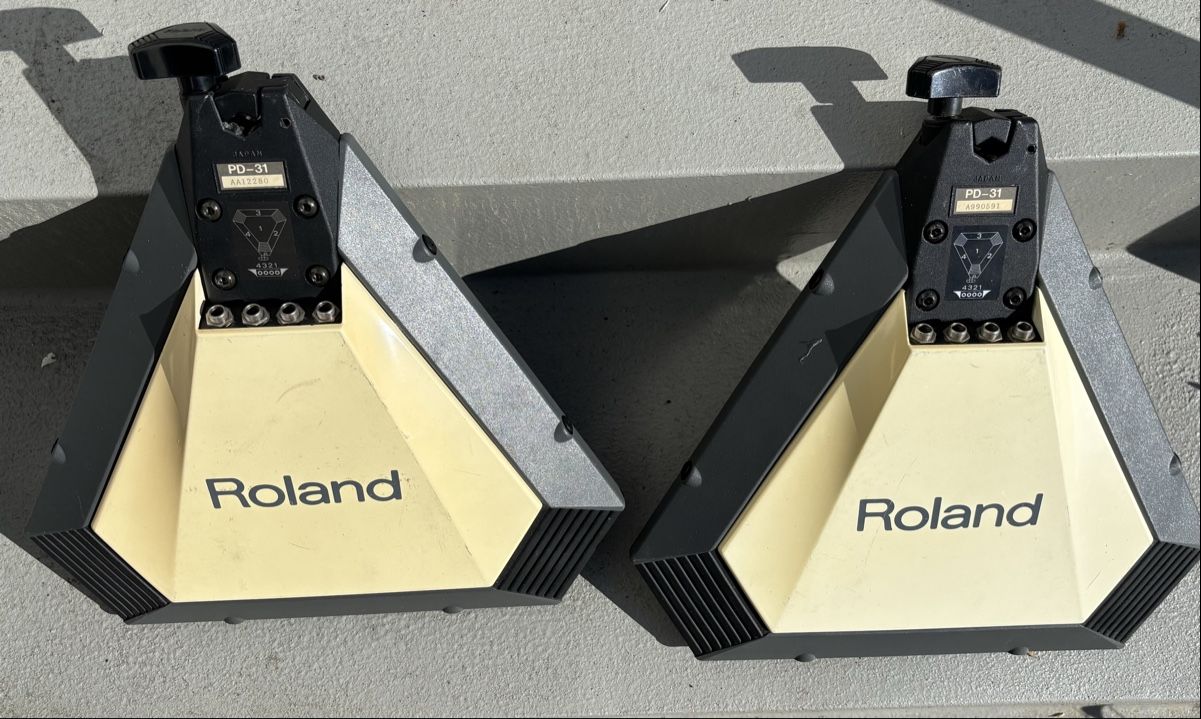 Roland Strumenti musicali: Roland PD-31 Drum Trigger, PREIS PRO STÜCK , Vintage – Usato da Egg b. Zürich venduto da Brasilmusic