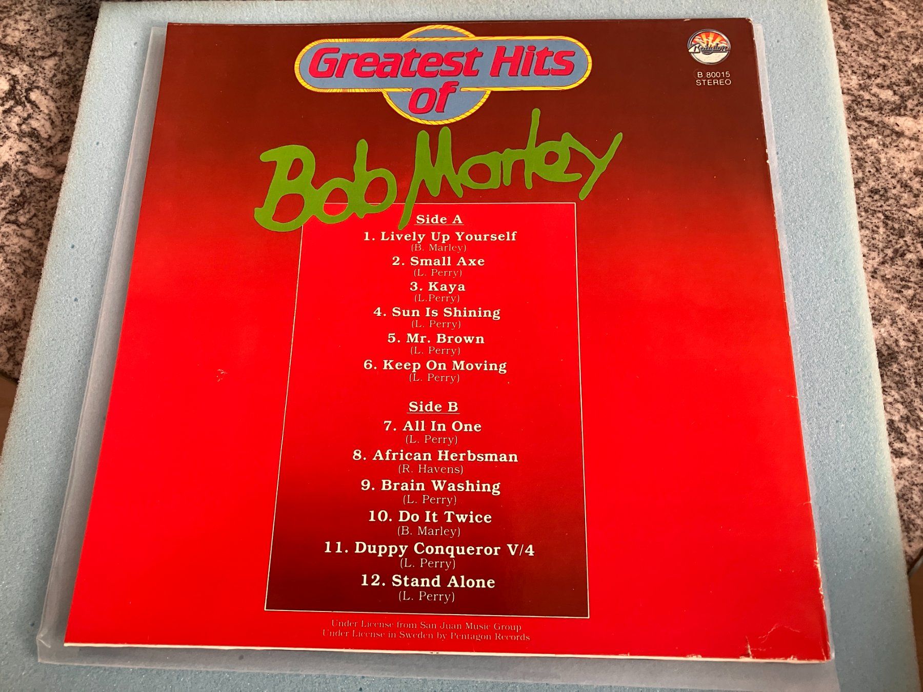 Dischi in vinile: Bob Marley – Usato da Aarwangen venduto da Jukebox3 2