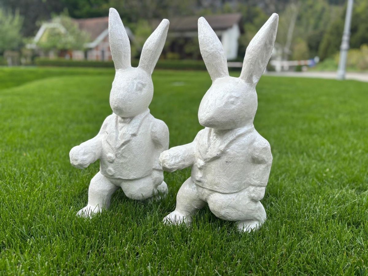 Alle Dekorationen: Osterhasen aus Papiermache, 3 Stk. – Gebraucht aus Uetendorf von Flurina011 1