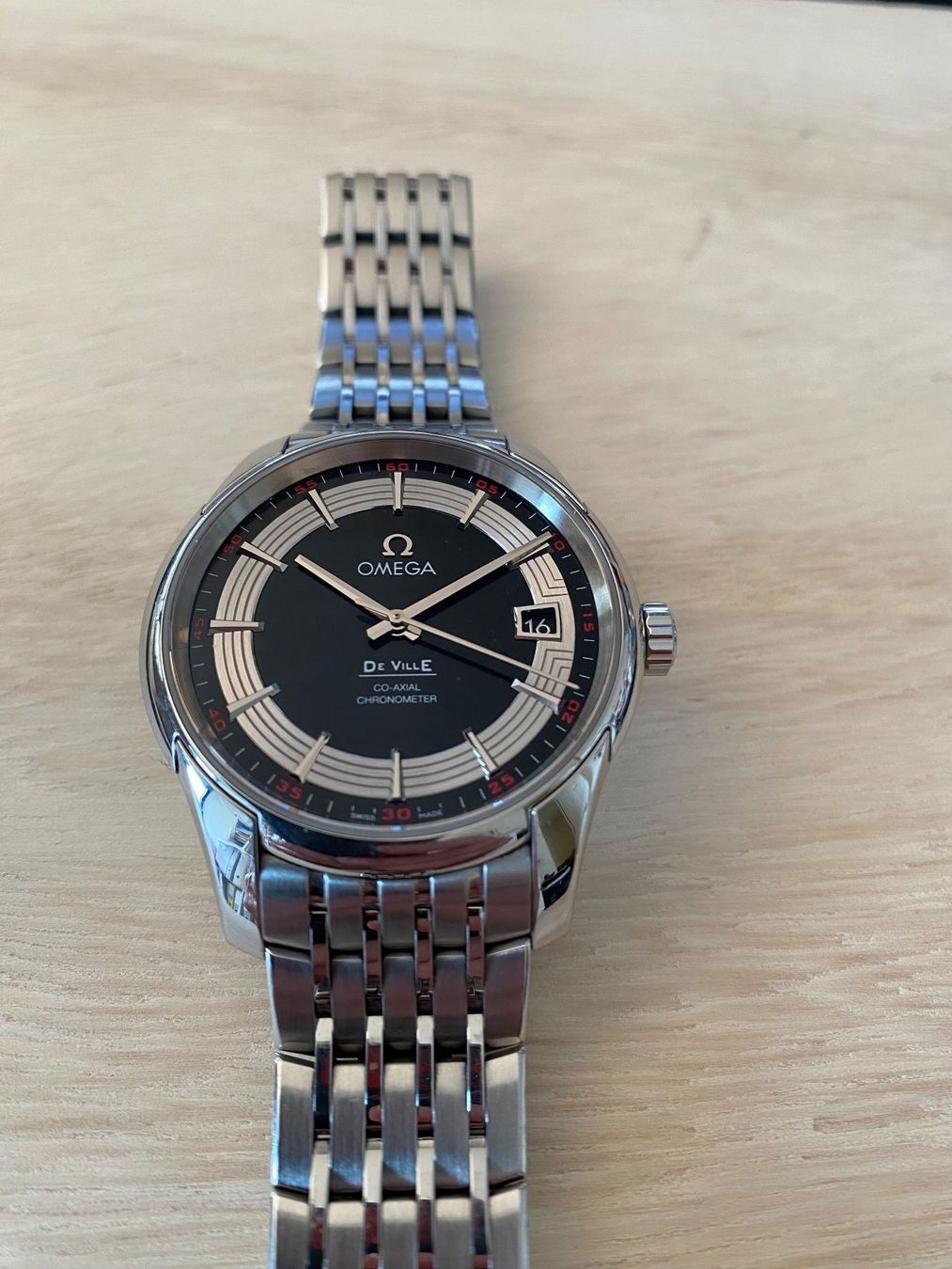 Omega Uhren: OMEGA "DE Ville" Hour Vision Full Case Co-Axial ab Revision – Neu (gemäss Beschreibung) aus Zug von R-L-X 3