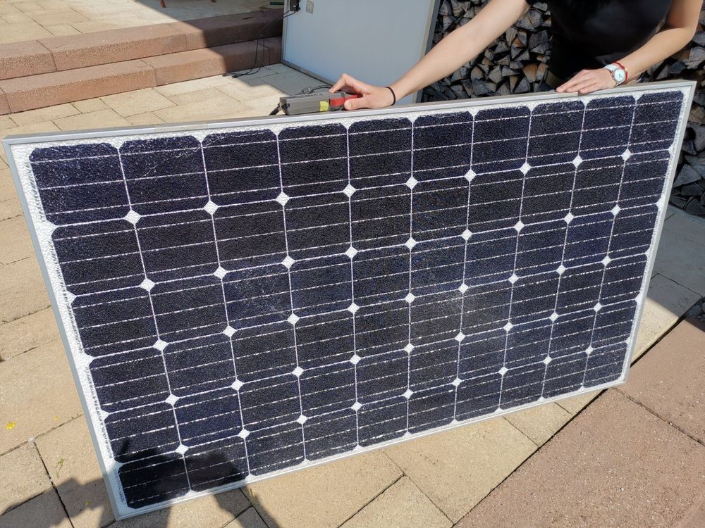 Solarpanel Megasol 250Wp Balkon Kraftwerk (Gebraucht) in Elfingen für ...
