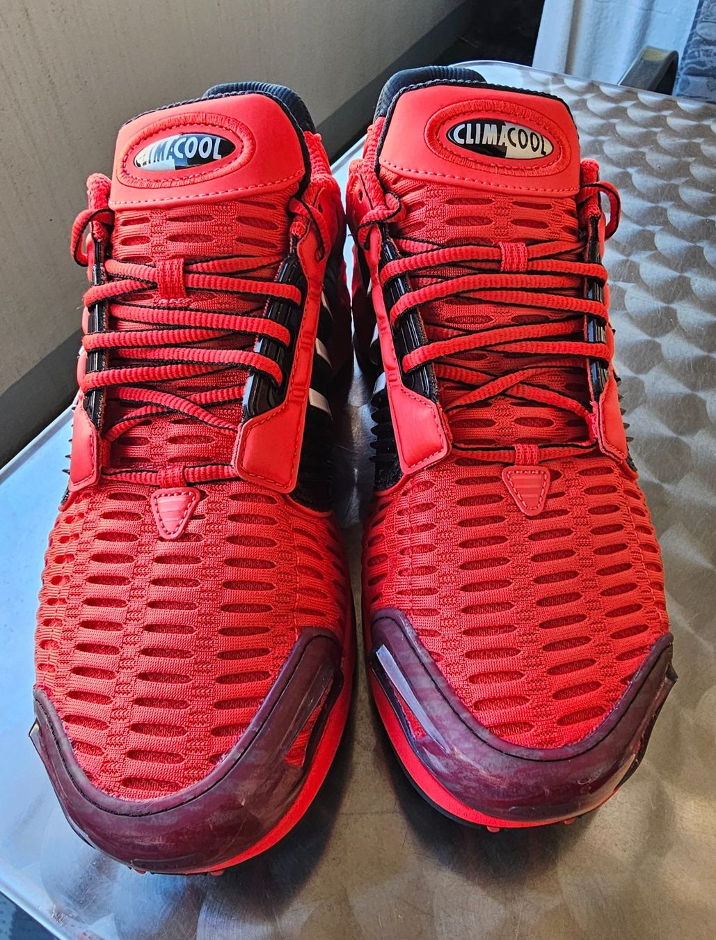 Adidas Scarpe da uomo: adidas CLIMACOOL 1 / Grösse 44,5 / , RED BLACK – Nuovo (secondo la descrizione) da Kreuzlingen venduto da Olli4