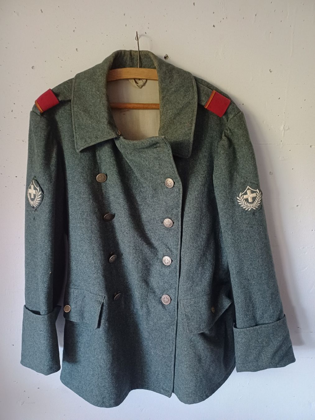 Schweizer Armee Uniformi: Armeejacke 2WK Schweizer Armee von 1931 – Usato da Ebersecken venduto da Napf08