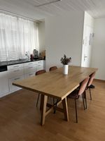 Massiver Eichenholz Esstisch