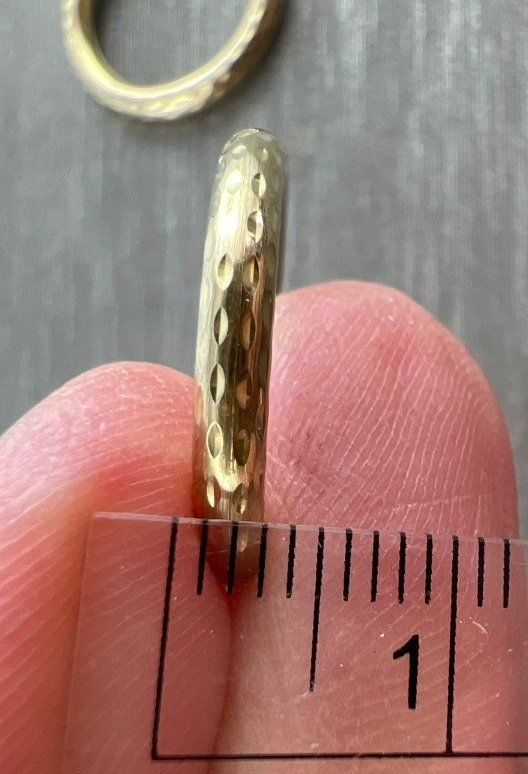 Orecchini pendenti & Orecchini a lobo: Creolen Ohrringe 333 Gold – Usato da Nottwil venduto da Verkaufen001 2