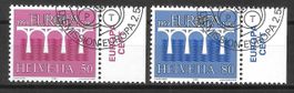Serie 708 - 709 Europamarken ET Halbmondstempel 2.5.1984